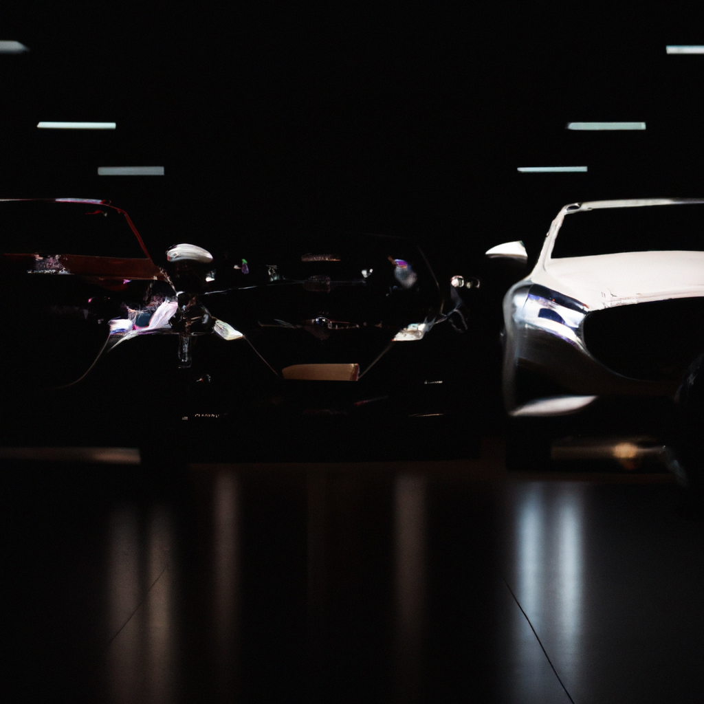 Showroom de carros de luxo